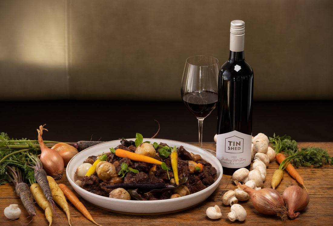 Beef Bourguignon & Parmesan Mash