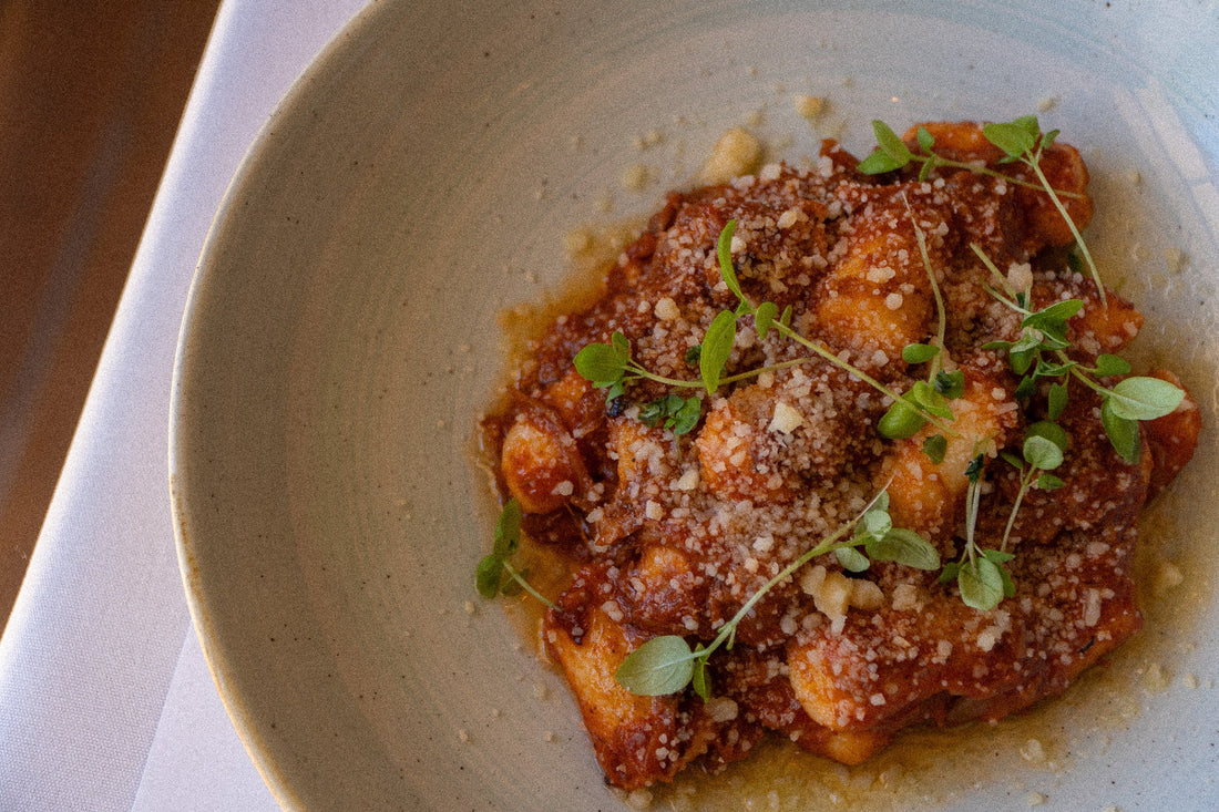 Gnocchi with Lamb Ragout