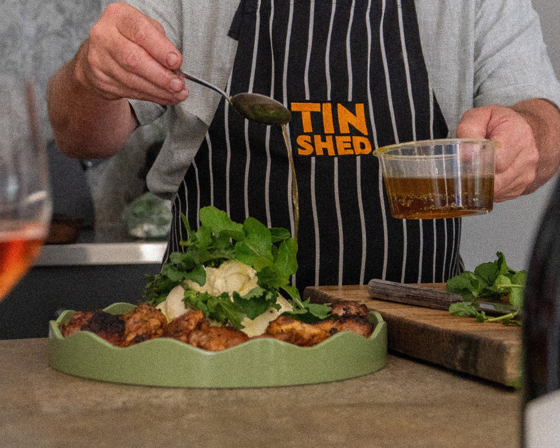 BBQ Chilli Lime Chicken with Pete’s Skordalia